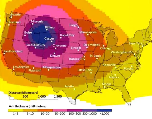 Il supervulcano di Yellowstone e le sue potenziali conseguenze apocalittiche