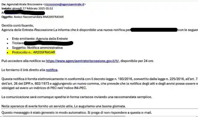 L’enorme pericolo per le imprese delle false notifiche amministrative